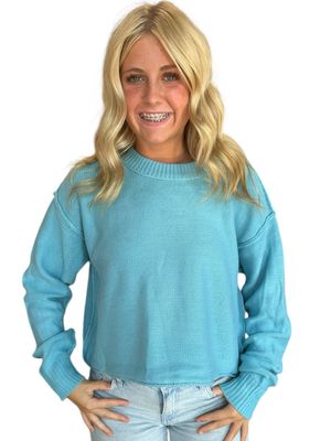 Reese Sweater-Blue
