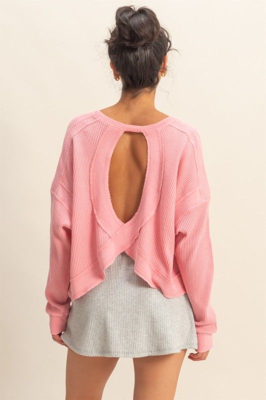 Our Time Layer Top-Pink