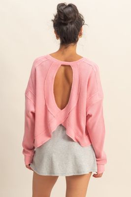 Our Time Layer Top-Pink