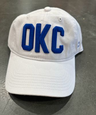 OKC Dad Hat-Wht