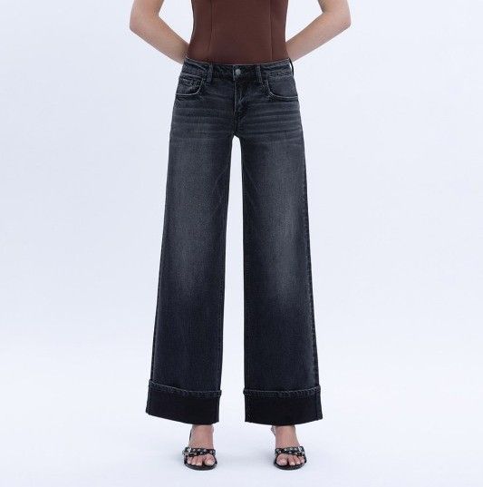 Blk Lo Rise Baggy