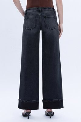 Blk Lo Rise Baggy