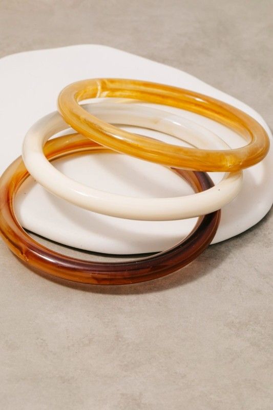 Acrylic Bangle Set