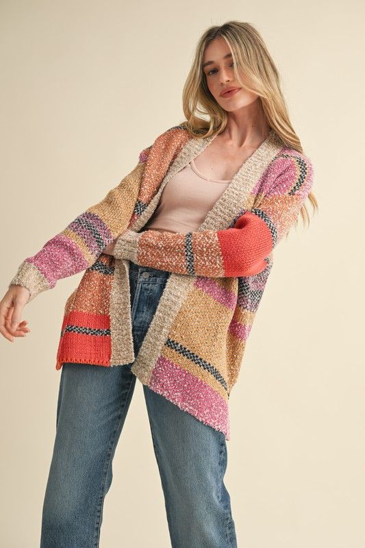Olivia Oversized Cardi-Burg