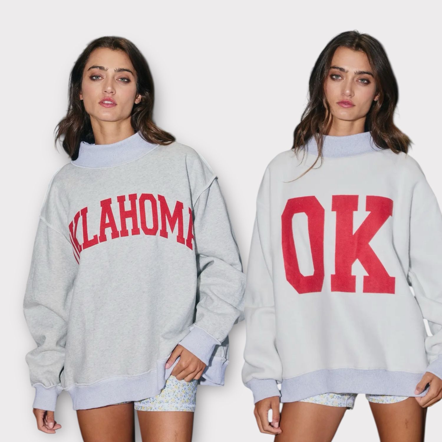 OKlahoma Mock Reversible Sweatshirt
