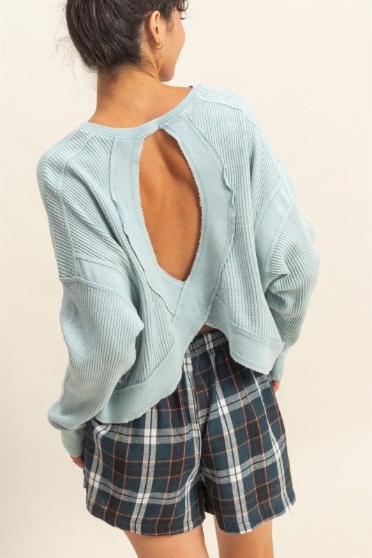 Our Time Layer Top-Blue