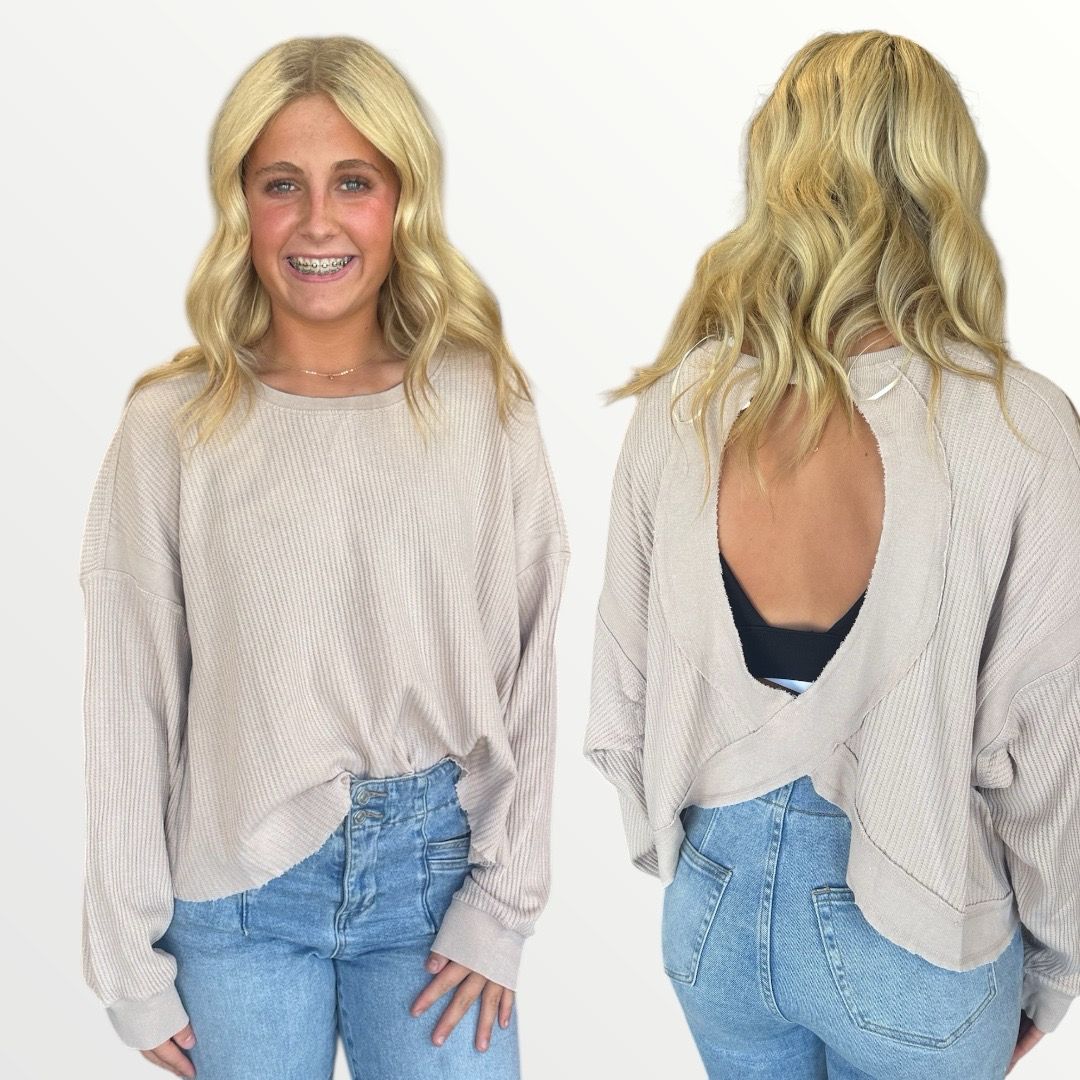 Our Time Layer Top-Tan