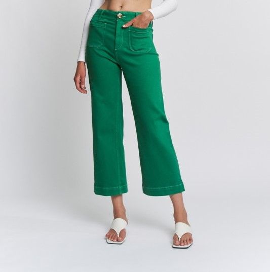 Green Pick Pocket Jean