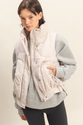 Pipa Vest-Ecru