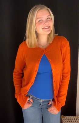 Orange You Happy Cardi