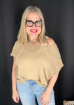 Kadee Off Shoulder-Khaki
