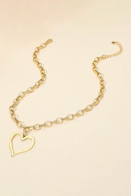 Drawn Heart Necklace