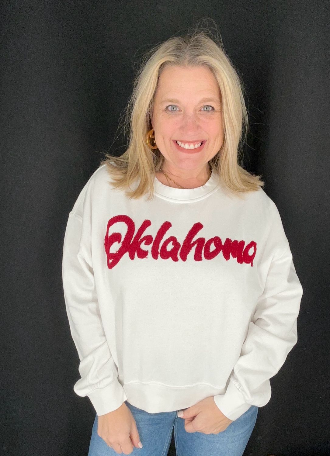 Oklahoma Script Sweatshirt