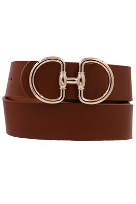 Horsebit Belt-Brown