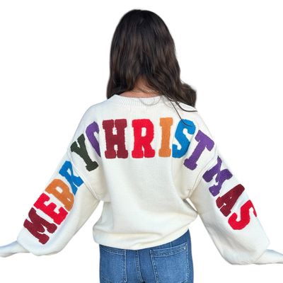Bright Merry Christmas Sweater