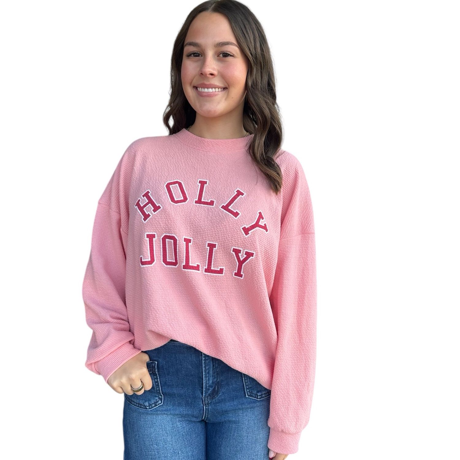 Pink Holly Jolly Thermal
