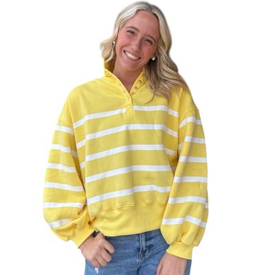 Addison Pullover-Yellow