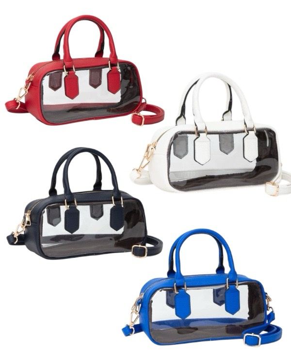 Top Handle Clear Mini Bag