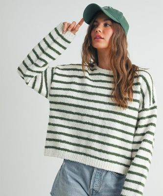 Olive This Stripe Sweater