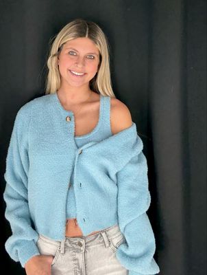 Amy Sweater Set-Teal