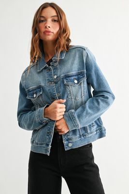Relaxed Classic Denim Jkt