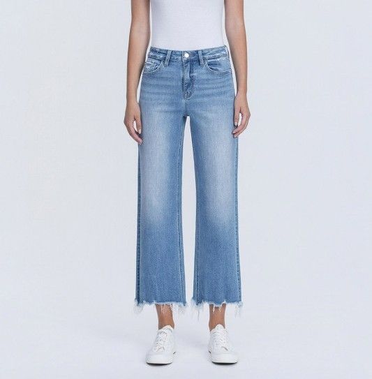 Celestial Hi Rise Crop Slim Wide