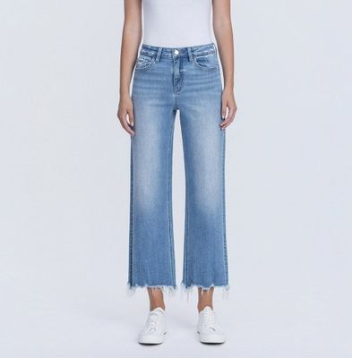 Celestial Hi Rise Crop Slim Wide