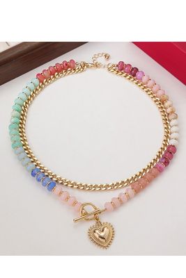 Layered Beaded Necklace