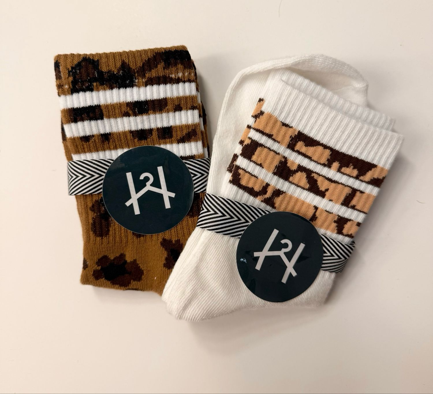 Sporty Cheetah Socks