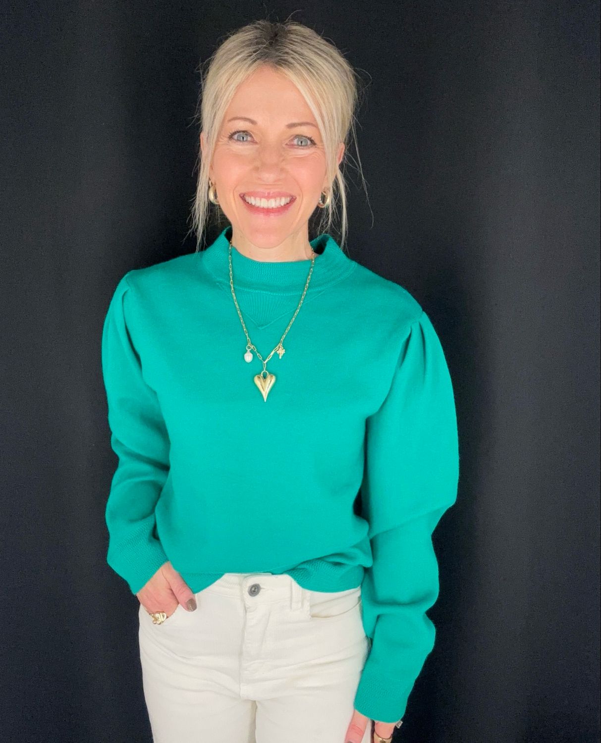 Kelly Puff Sleeve Sweater