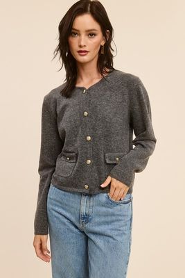 Veronica Button Cardi