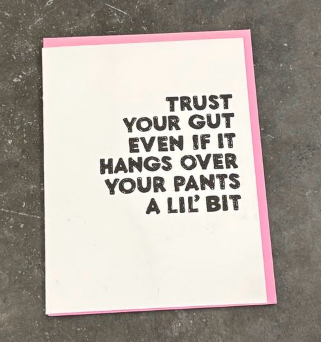 Trust Your Gut