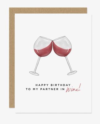 HBD Wine Card