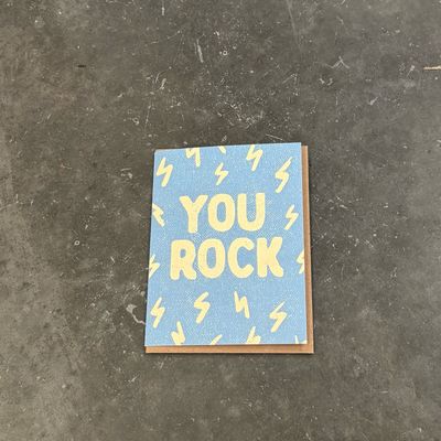You Rock Card