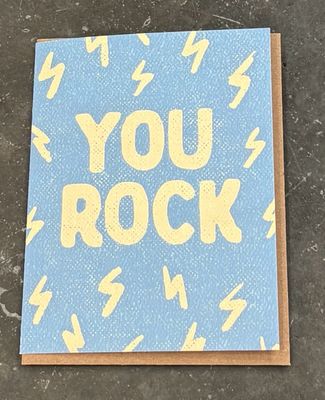You Rock Card
