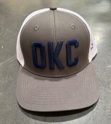 OKC Grey &amp; Navy Trucker