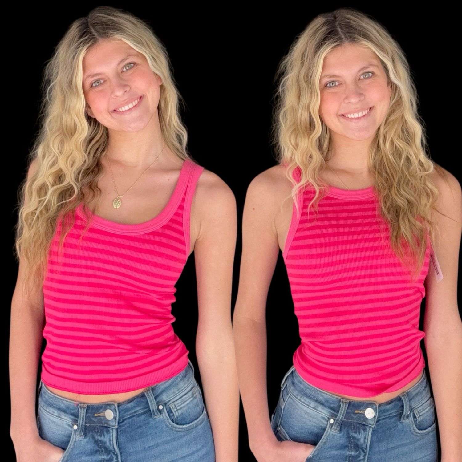 2 Way Long Stripe-Aloha