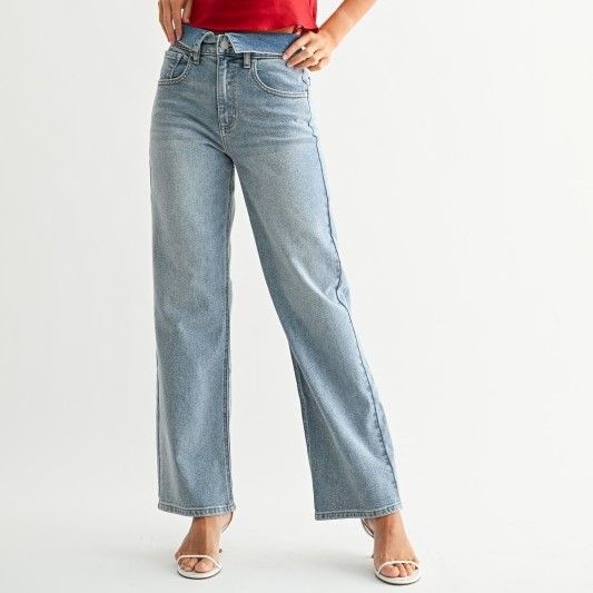 Fold Over Relaxed Straight