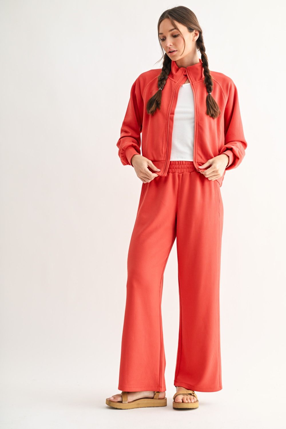 Sandy Luxe Set-Orange