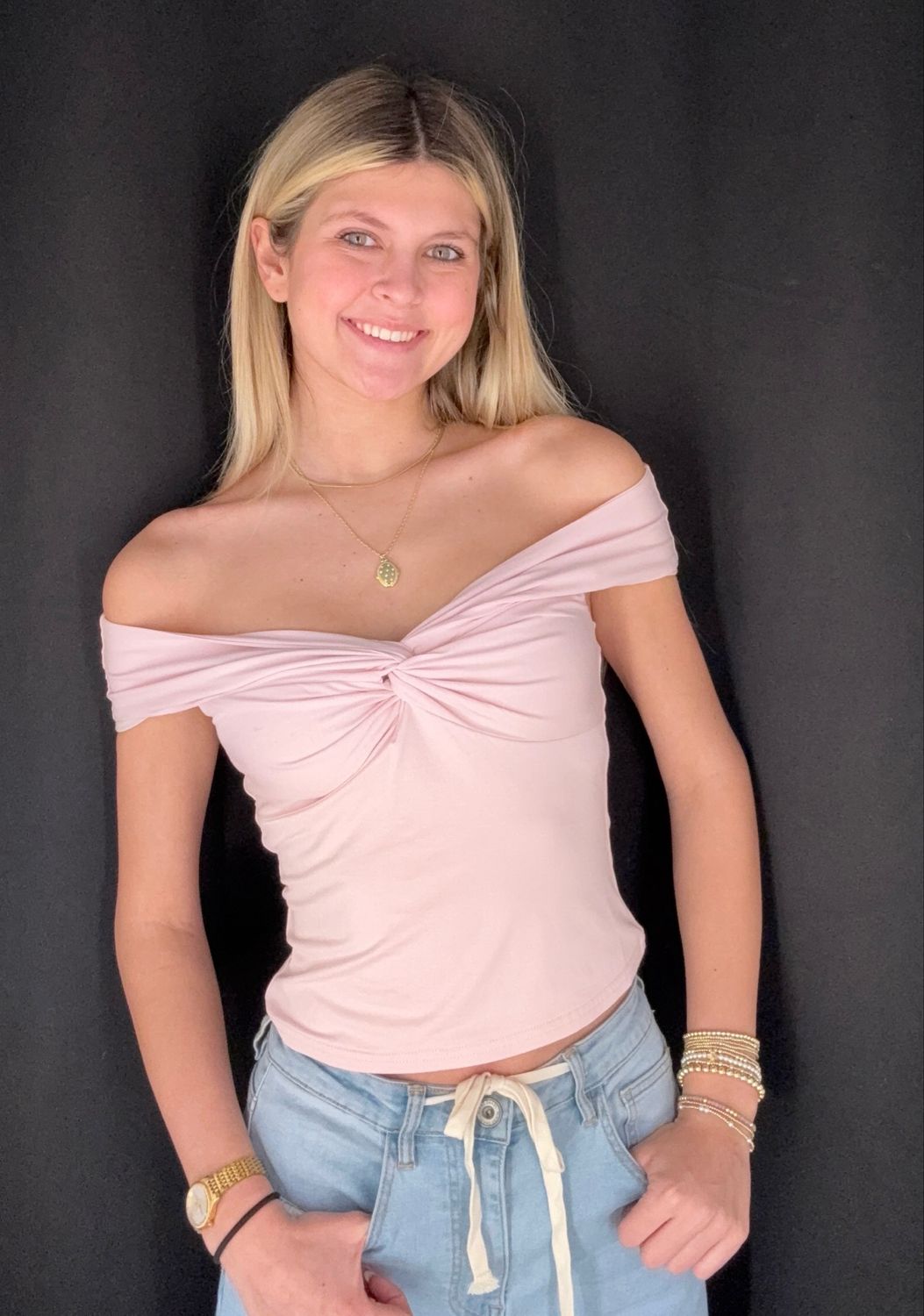 Sweetheart Off Shoulder Top