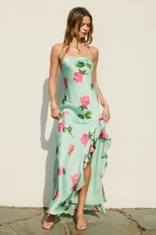 Rosie Silky Maxi Dress