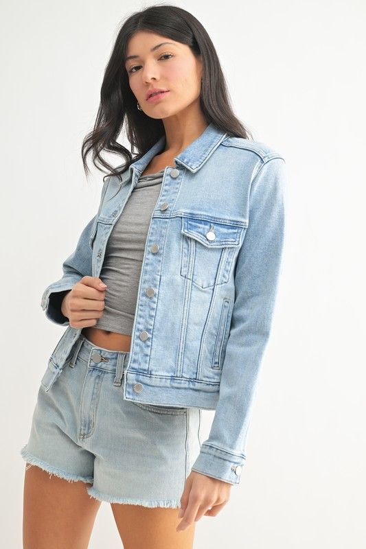 Relaxed Classic Denim Jkt-Light