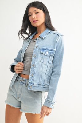 Relaxed Classic Denim Jkt-Light