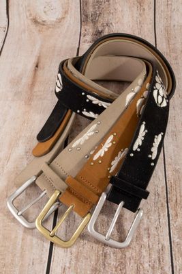 Floral Emb Belt