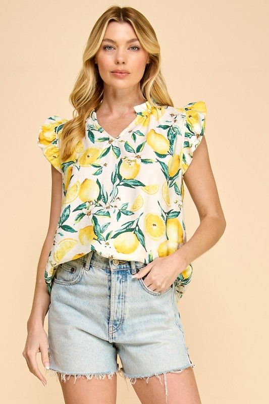 Lemons Blouse
