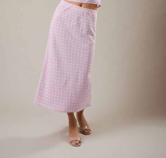 Lora Dotty Maxi-Pink