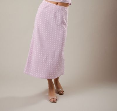 Lora Dotty Maxi-Pink