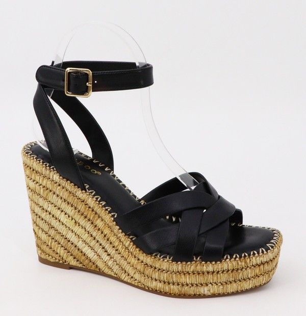 Landry Wedge-Blk