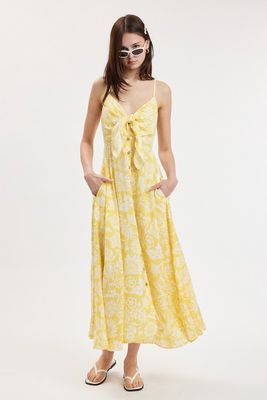 Yellow Country Maxi Dress