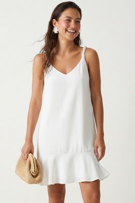 Jaylin Shift Dress-Wht